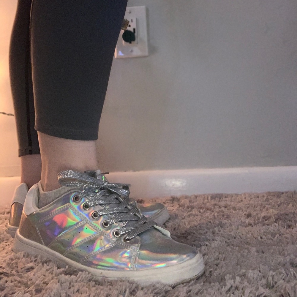 Metallic Fashion Sneaker